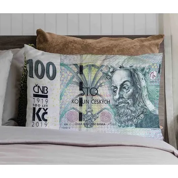 Polštář Top textil Povlak na polštářek 100,-Kč