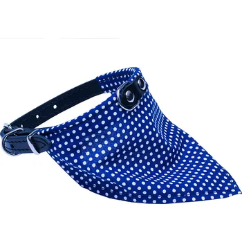 Obojek pro psa BAFPET Obojky s bavlněným šátkem Barva: Černá, Rozměr: 18mm x 45cm /32-40/ 00103