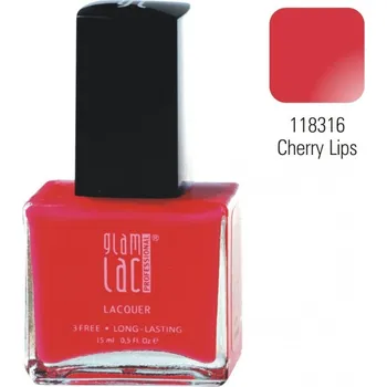 Lak na nehty GlamLac Lak na nehty 118316 Cherry Lips 15 ml