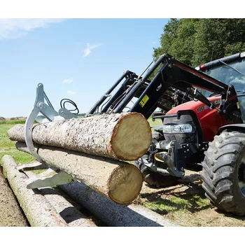 Zahradní traktor Fliegl Přední poldrový štít s upínacím ramenem (uchycení Euronorm)