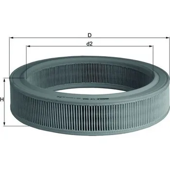 Vzduchový filtr Vzduchový filtr KNECHT LX 568