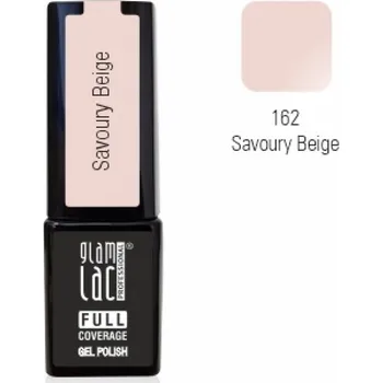 Umělé nehty GlamLac Gel lak tělový - 162 Savoury Beige 6 ml