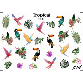 Kin 3D Vodolepky - 13 Tropical