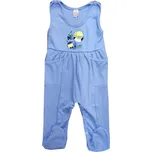 Kojenecké dupačky Pampicio - modrá, stavitel Barva: Modrá, Velikost: 74