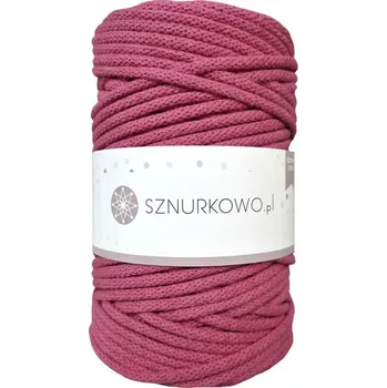 Příze Sznurkowo šňůry 5 mm - fuksie