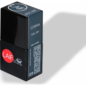 Umělé nehty Laif Gel lak zelený SOL - 269 Corina 10ml