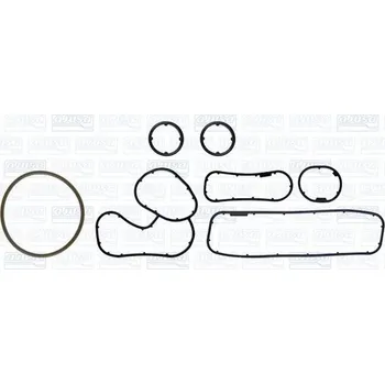 Těsnění motoru Sada těsnění, chladič oleje, 77002900, 1513600Q0C, 4420406, 7701478541, 93168729, AJUSA, 77002900