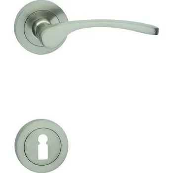 Dveřní kování Klika ke dveřím LAURA - R matný nikl COBRA kování