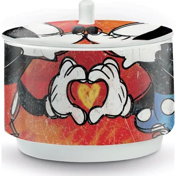 Cukřenka Egan DISNEY LOVE SWEET LOVE Červená cukřenka Ø 9 cm