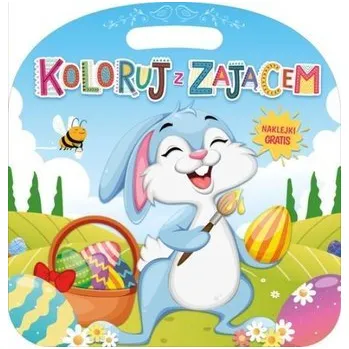 První čtění Koloruj z zającem z naklejkami - Adam Gdula, Katarzyna Ratajszczak