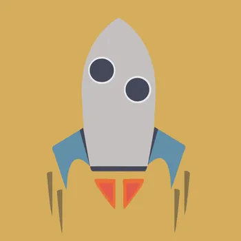 Malování podle čísel - Raketa Velikost: 30x30cm, Rámování: Pouze srolované plátno