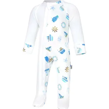 Kojenecký overall LITTLE ANGEL overal tenký TISK DR Outlast® moře vel. 68 cm