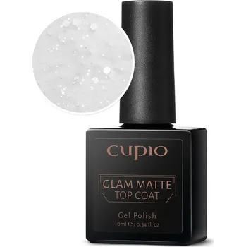 Lak na nehty Cupio Finish UV/LED gel - Glam Matte Top Coat - Classy 10ml