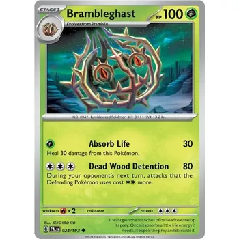 Karetní hra Brambleghast 024/193 - Paldea Evolved Typ karty: Non-Holo