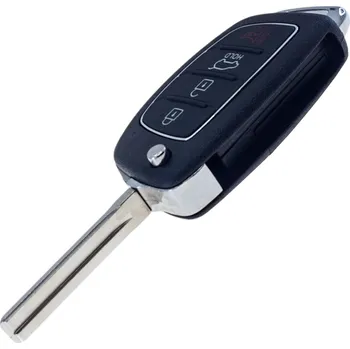Autoklíč Obal klíče pro Hyundai i30/i40/iX20/iX35 4tlačítkový