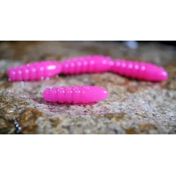 Umělá nástraha Gumové larvy RedBass Trout Grub L - 3 x 25 mm černá