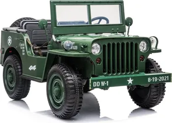 Dětské elektrovozidlo Jeep Willys vojenské vozidlo 4x4