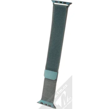 Řemínek na hodinky 1Mcz Milanese řemínek pro Apple Watch 1/2/3/4/5/6/7/SE 42/44/45mm 38156