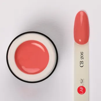 Umělé nehty Laif Barevný UV/LED gel oranžový CB 206 Darling 6ml