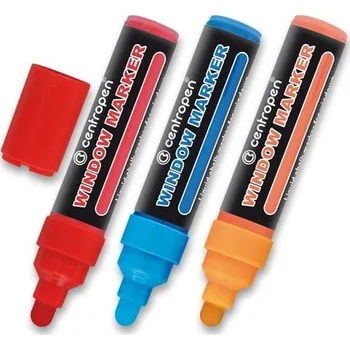 Značkovač křídový JUMBO window Centropen 9121 černý