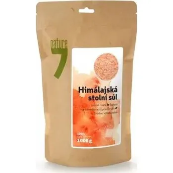 Kuchyňská sůl Sůl himálajská, kuchyňská, 1000g jemně mletá Nature7 573500
