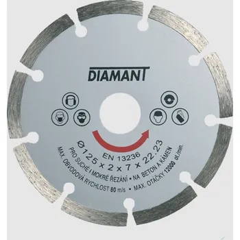 Brusný kotouč Den Braven - diamant. kotouč SEGMENT STANDARD 150 mm