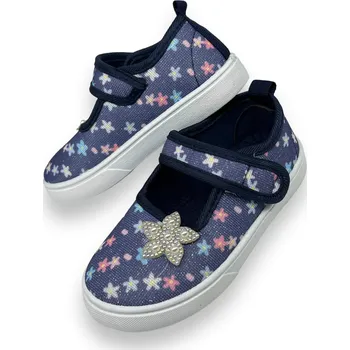 Dívčí pantofle Baby Dívčí modré bačkory Barva: Modrá, Velikost: 31