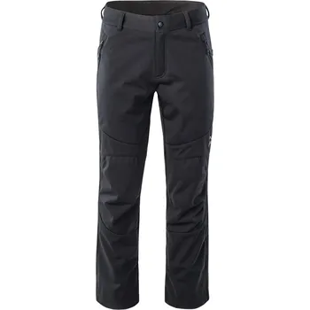 Pánské kalhoty Pánské Softshellové kalhoty ELBRUS GAUDE POLARTEC WINDBLOCK M000161379 – Černá M