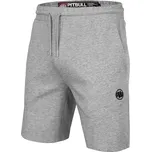 PitBull West Coast - pánské šortky DURANGO šedý melír 3XL