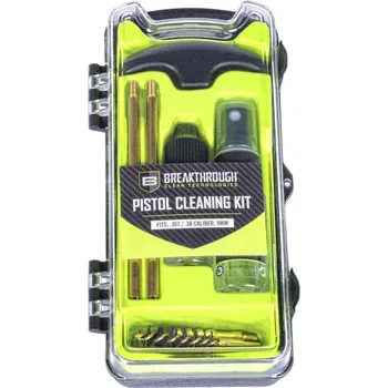 Čištění zbraně Breakthrough Clean Breakthrough® Vision Series Pistol Cleaning Kit - 9 mm / .357 Cal / .38 Cal