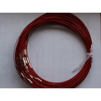 Korálek Obruč 9 červená