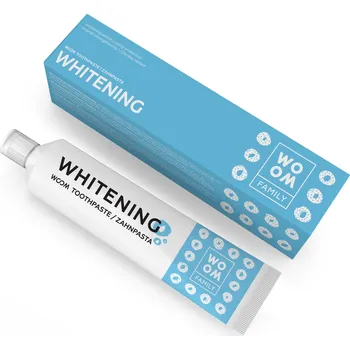 Přípravek na bělení zubů WOOM family WHITENING zubní pasta 75ml