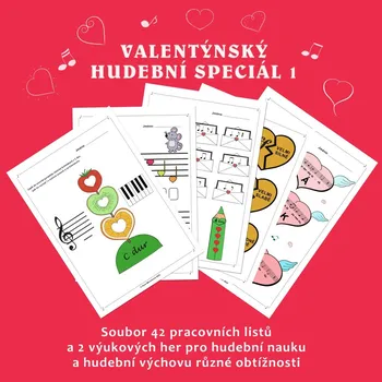 Hudební výchova Dana Macečková Valentýnský hudební speciál 1