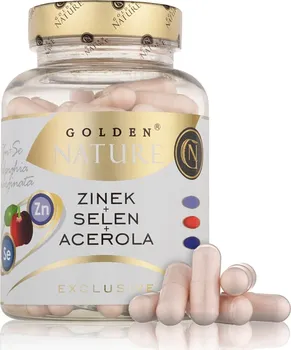 Golden Nature Exclusive Zinek + selen + acerola 100 cps.
