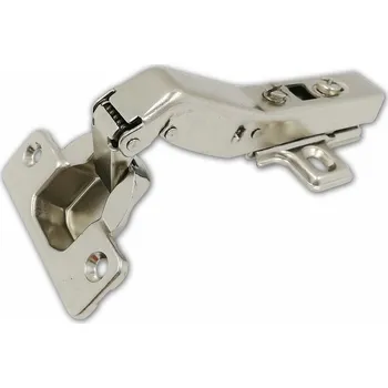 Nábytkové kování Závěs úhlový 45 st. s tlumením+klip, podložka