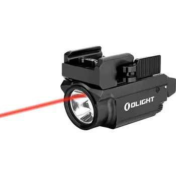 Svítilna Olight Baldr RL Mini - 600 lm - Pistolová podvěsná svítilna s červeným laserem Černá