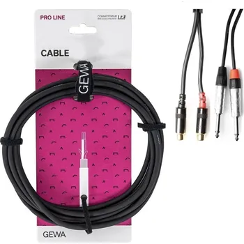 GEWA Twin kabel Pro Line1,5 m/jednotkové balení 10 ks 191