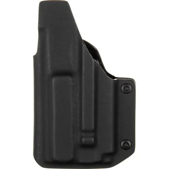 Příslušenství pro sportovní střelbu RH Holsters IWB - CZ P-10 M + Olight PL-MINI 2 Valkyrie - vnitřní kydexové pouzdro - plný sweatguard - ns - černá Pouzdro je pro: Levák