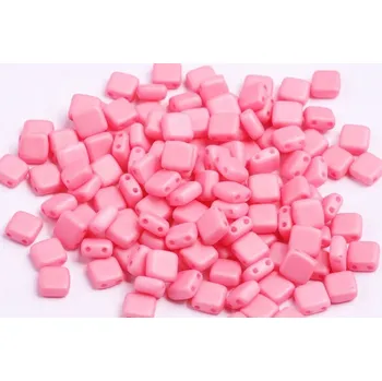 Korálek Dvoudírkové čtverečky č. 78 (6x6 mm)