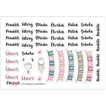 samolepka Fleppi Únor 2020 | arch 6