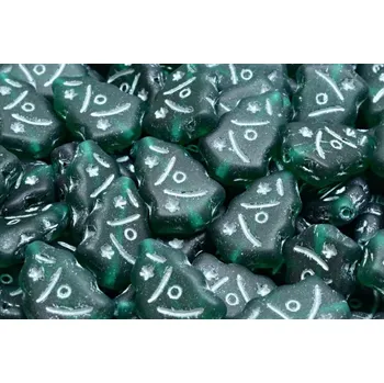 Korálek Korálky Vánoční stromeček 2248 (17x12 mm)