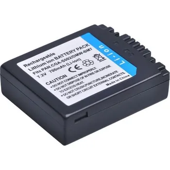 TopTechnology Baterie Panasonic CGA-S002E 700mAh Li-Ion 7,4V - neoriginální příslušenství pro digitální fotoaparáty