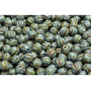 Korálek Korálky meloun č.2998 (6x6mm)