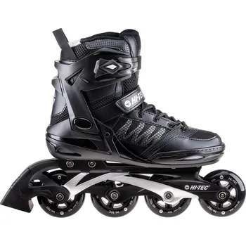 Kolečkové brusle Pánské Kolečkové brusle HI-TEC SOLTIS 10272-BLK/SIL – Černá 45