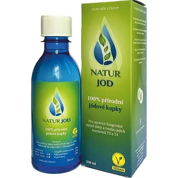 Natur Jod Přírodní jódové kapky 200 ml