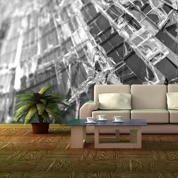 Tapeta Sablio Tapeta Rozbité sklo - 125x75 cm