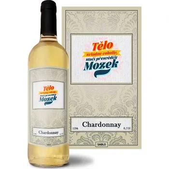 Víno Sablio Bílé víno Tělo zvládne cokoliv, stačí přesvědčit mozek: 0,75 l