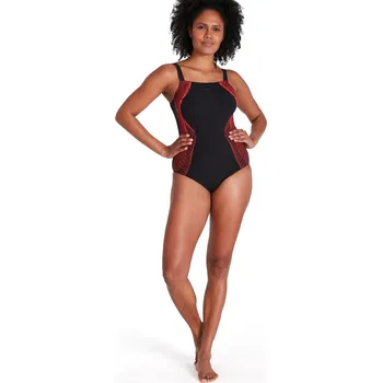 Dámské plavky Dámské Jednodílné plavky SPEEDO SHAPING CRYSTALUX 1PC AF 8-131879191 – Černá 34