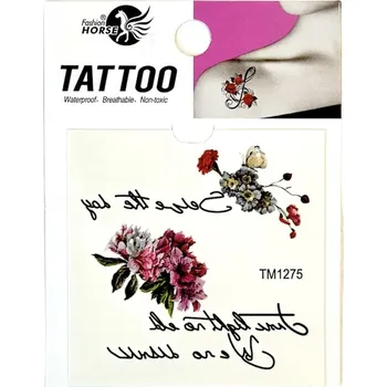 Odstranitelné tetování KN Dočasné tetování - Kytice (TM1275)