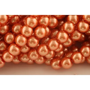 Dětské navlékací korálky Korálky voskované č. 83 - 6 mm